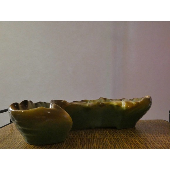 Vintage California Pottery Console Piece/Planter - Picture 1 of 7